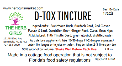 D-Tox Tincture