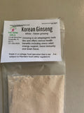 Ginseng, Asian or Korean - Root Powder