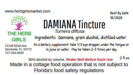 Damiana Tincture