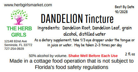 Dandelion Tincture