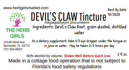 Devil's Claw Root Tincture