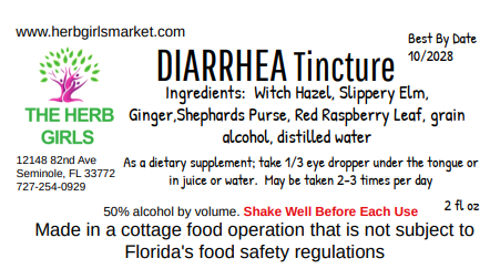 Diarhhea Tincture