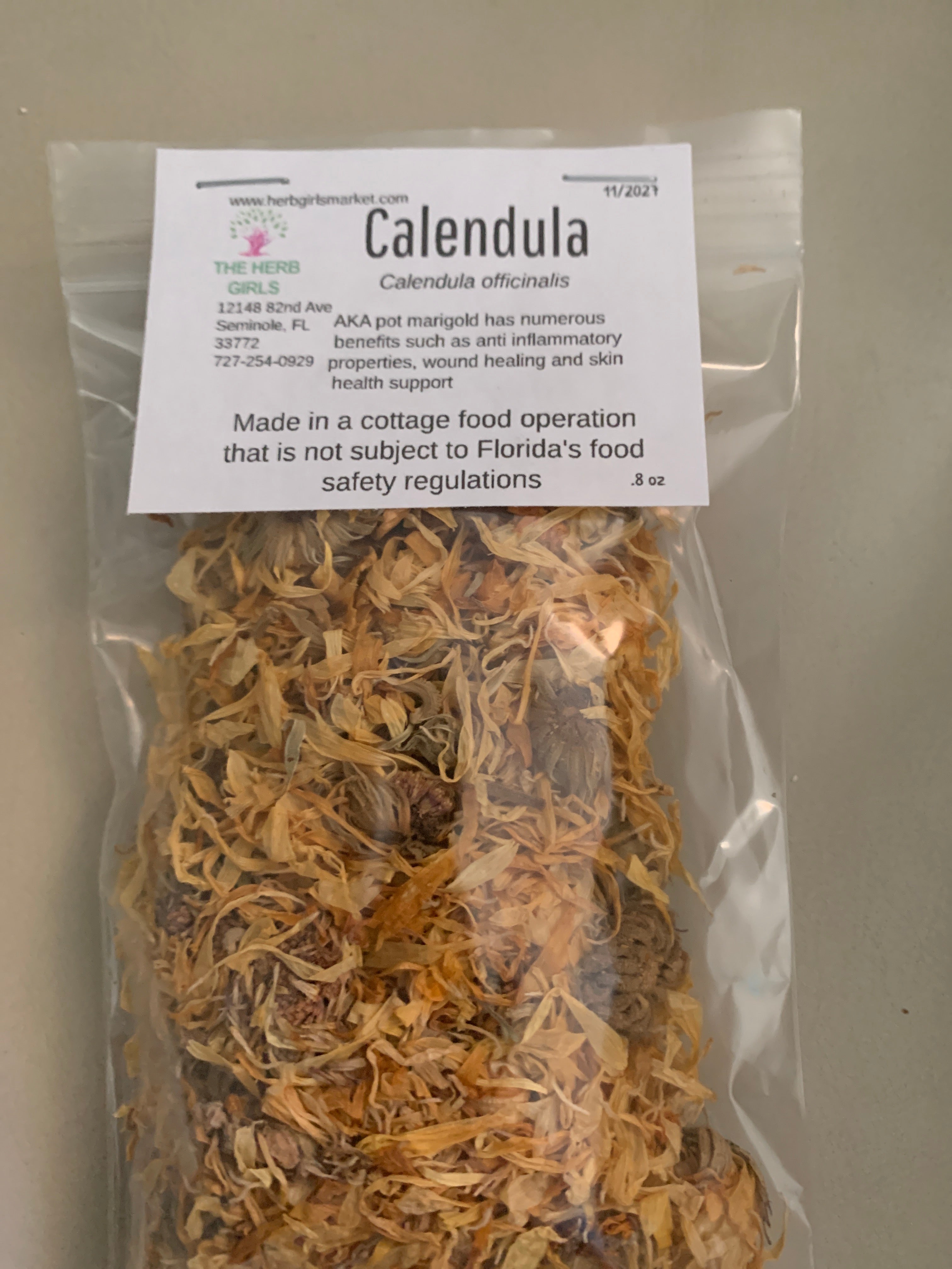 Calendula Flowers, Whole