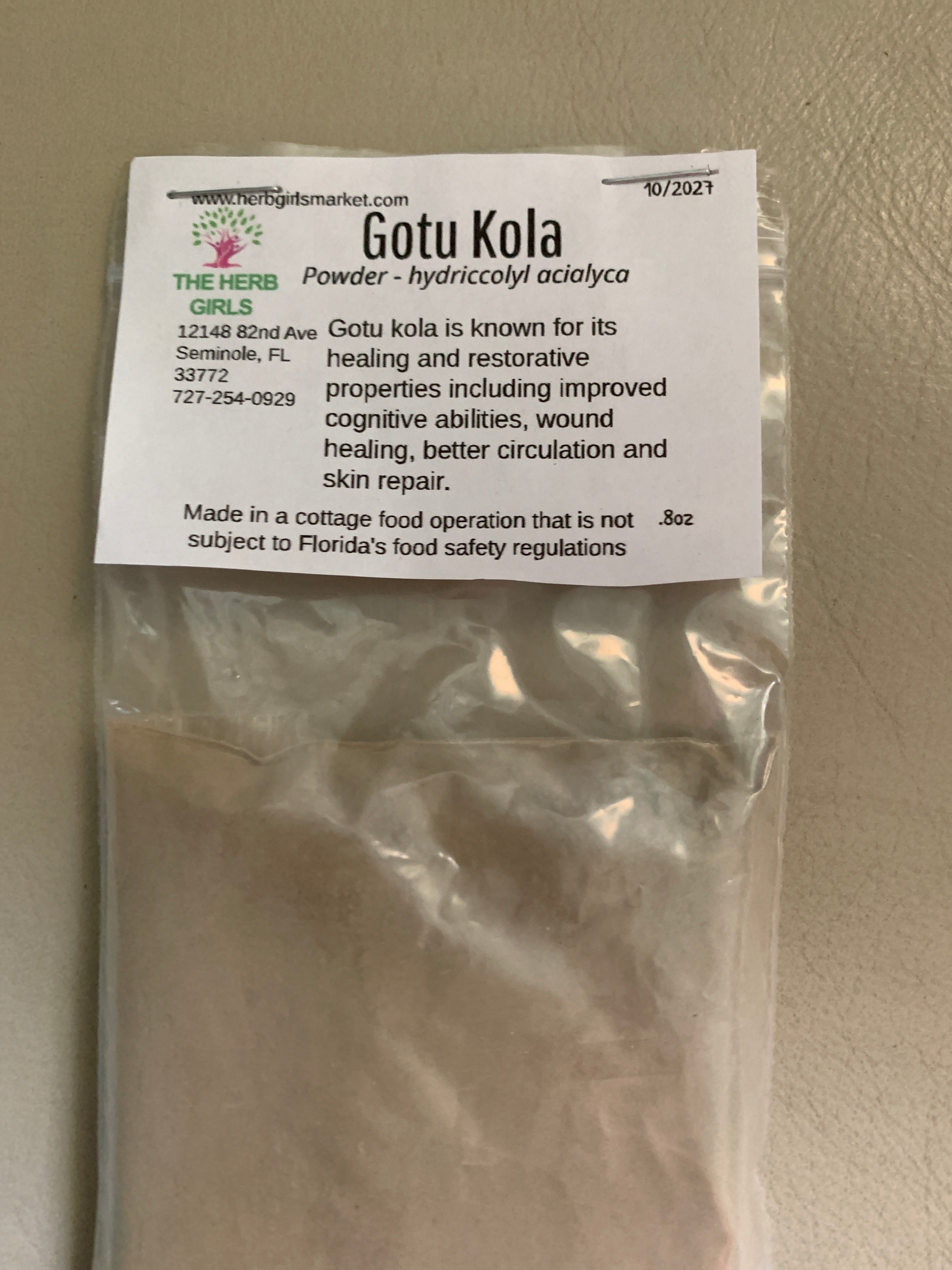 Gotu Kola Powder