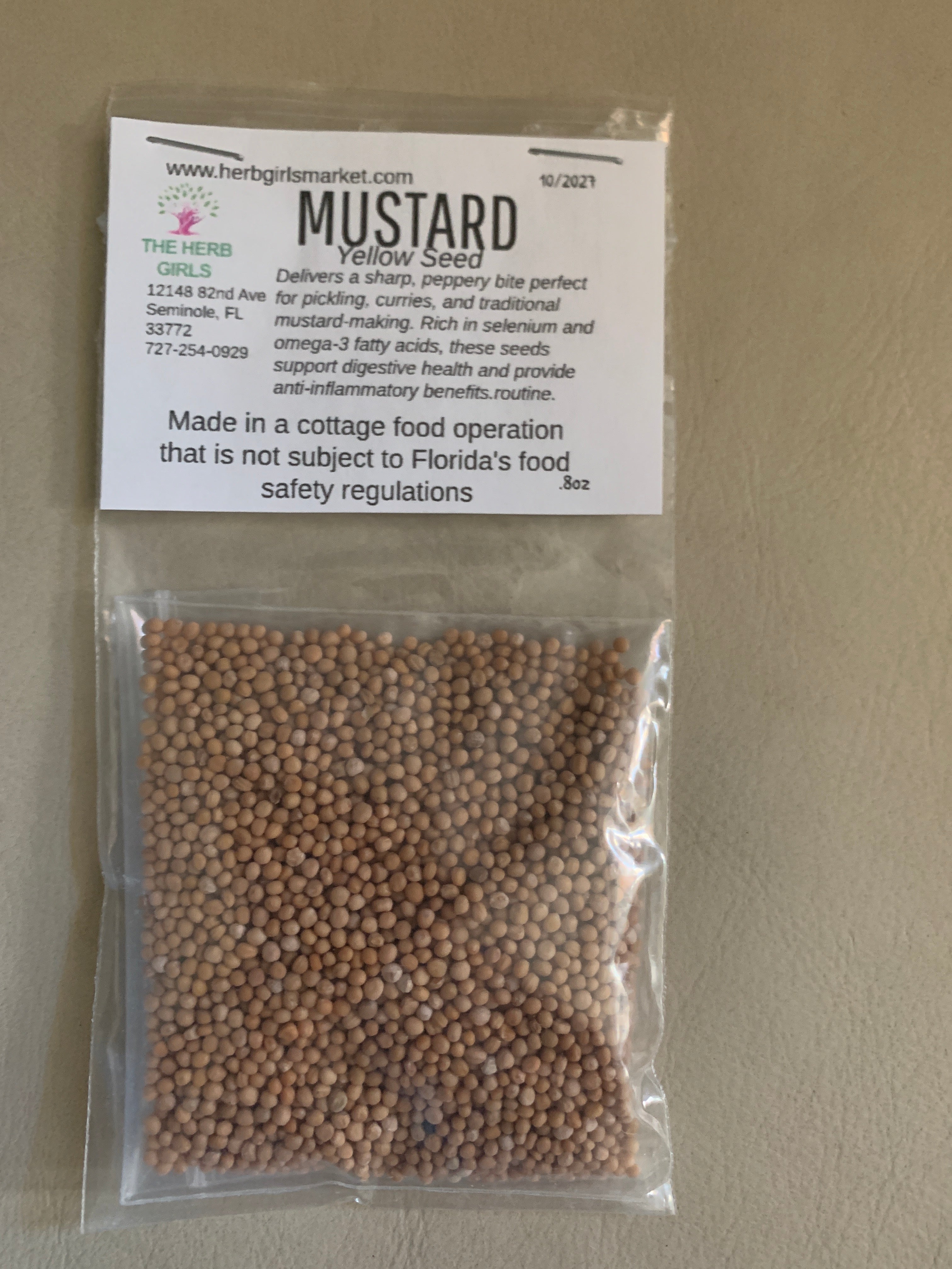 Mustard Seed, Yellow