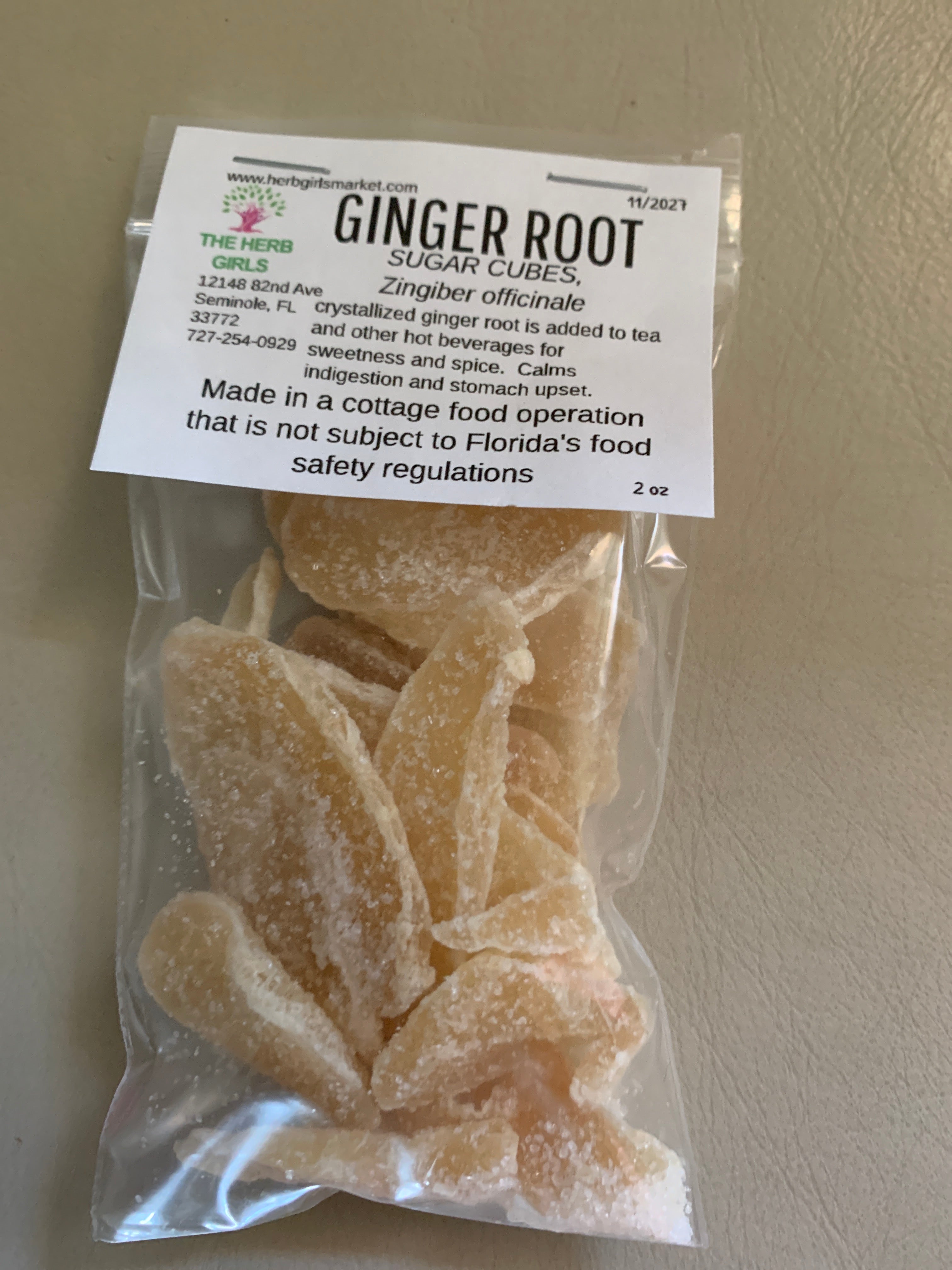 Ginger Sugar Crystal