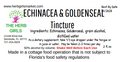 Echinacea and Goldenseal Tincture