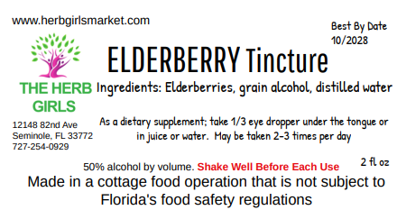 Elderberry Tincture