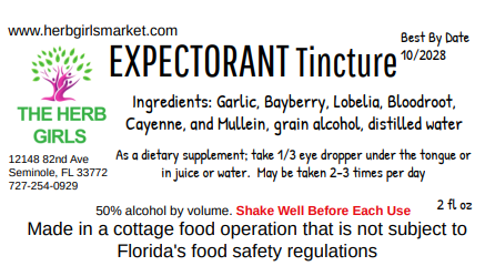 Expectorant Tincture