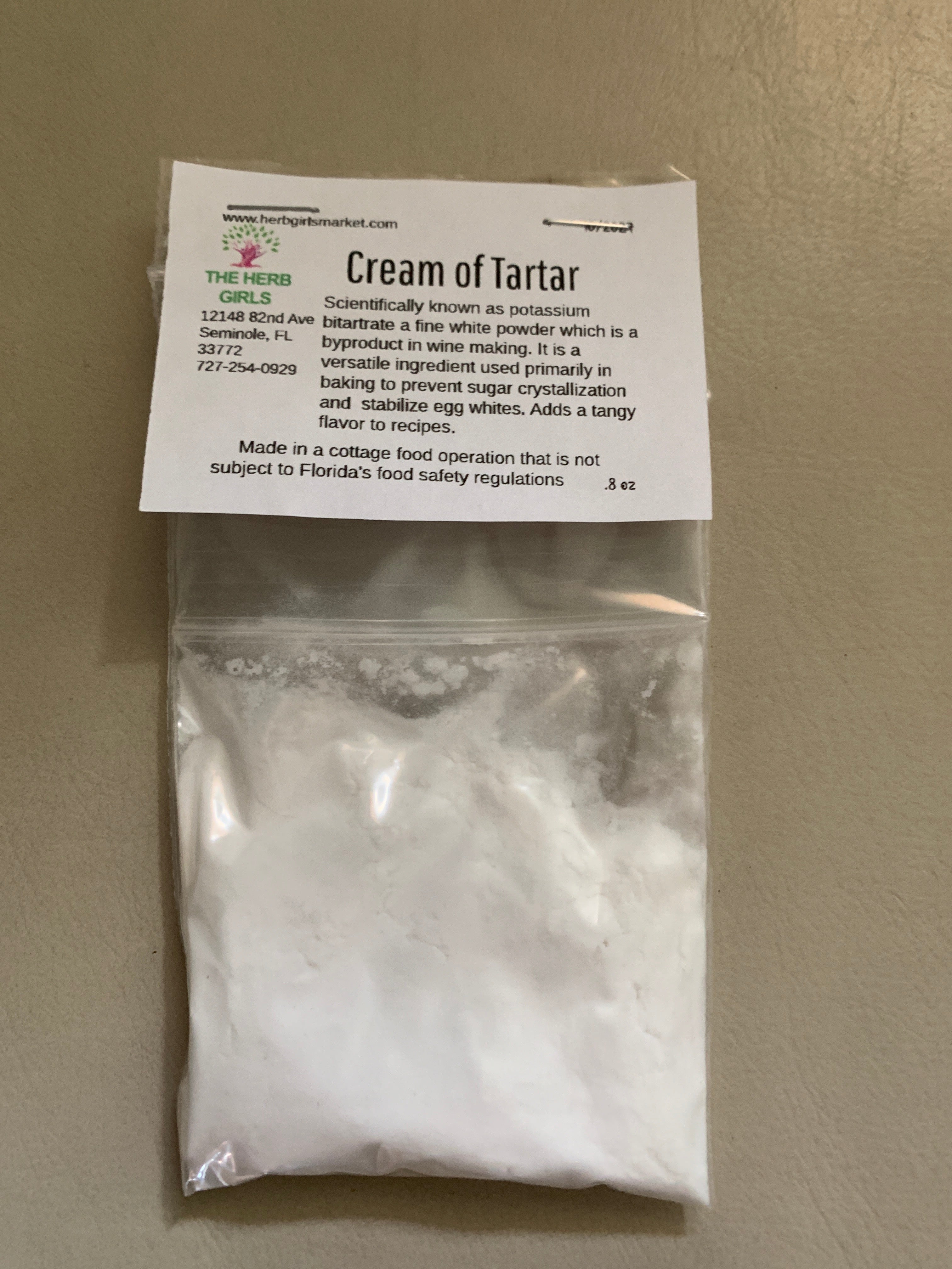 Cream of Tartar
