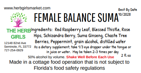 Female Balance - Suma Tincture