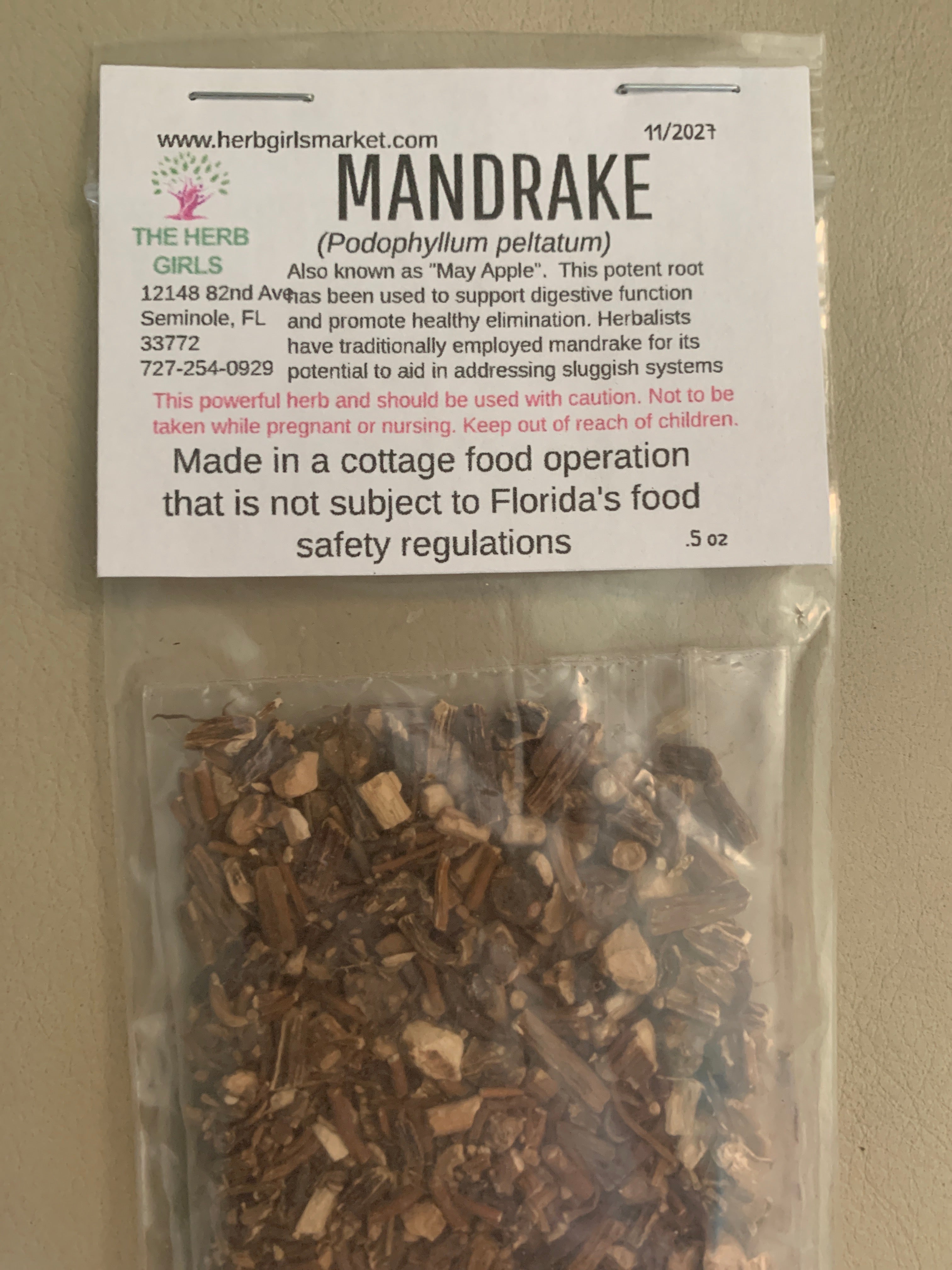 Mandrake (May Apple)