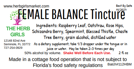 Female Balance Tincture