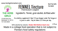 Fennel Tincture