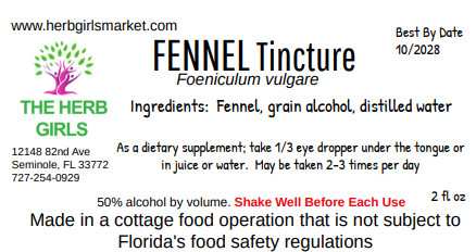 Fennel Tincture