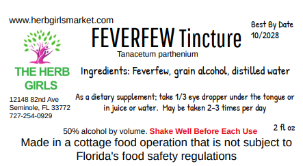 Feverfew Tincture