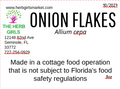 Onion Flakes